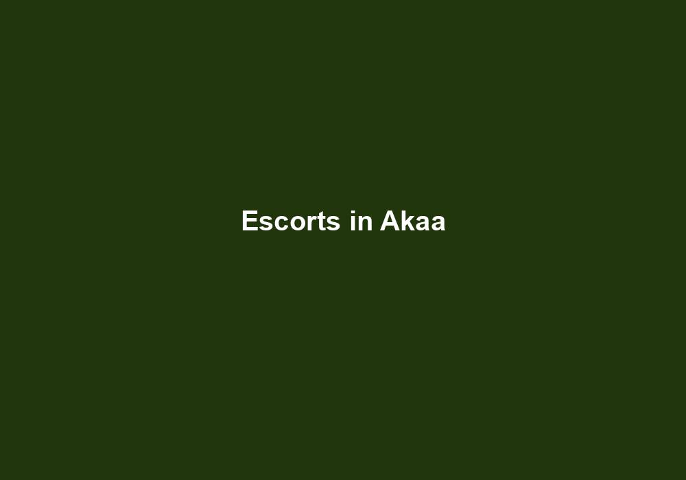 Escorts in Akaa