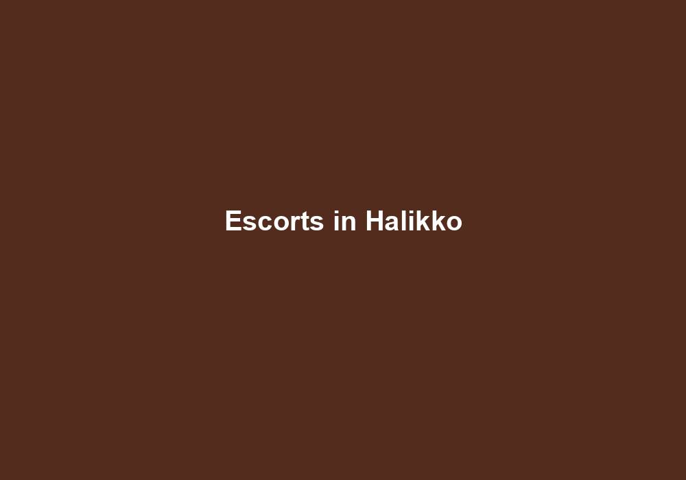 Escorts in Halikko