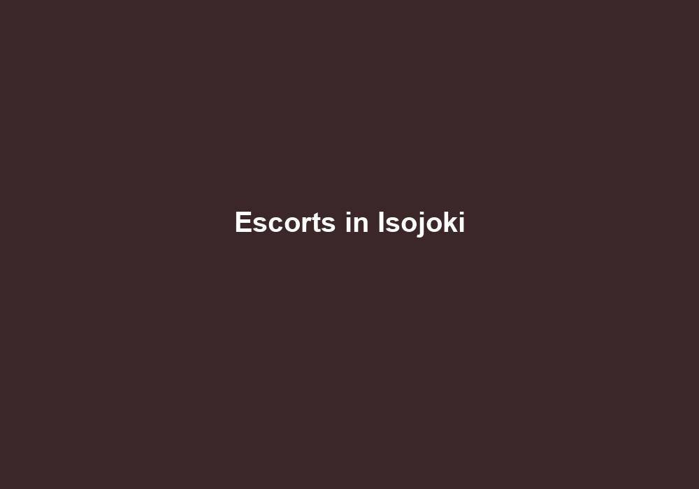 Escorts in Isojoki