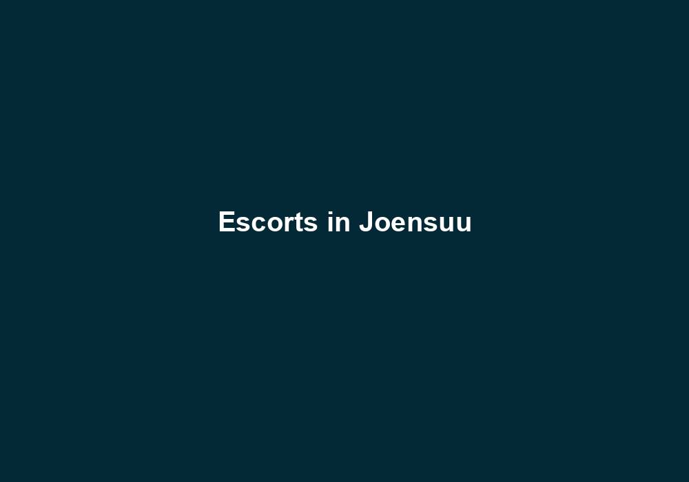 Escorts in Joensuu