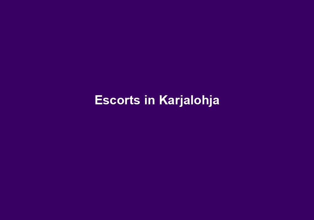 Escorts in Karjalohja