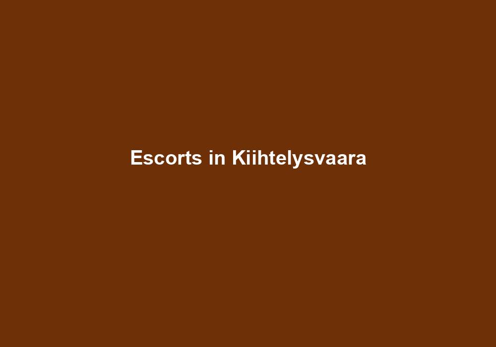 Escorts in Kiihtelysvaara