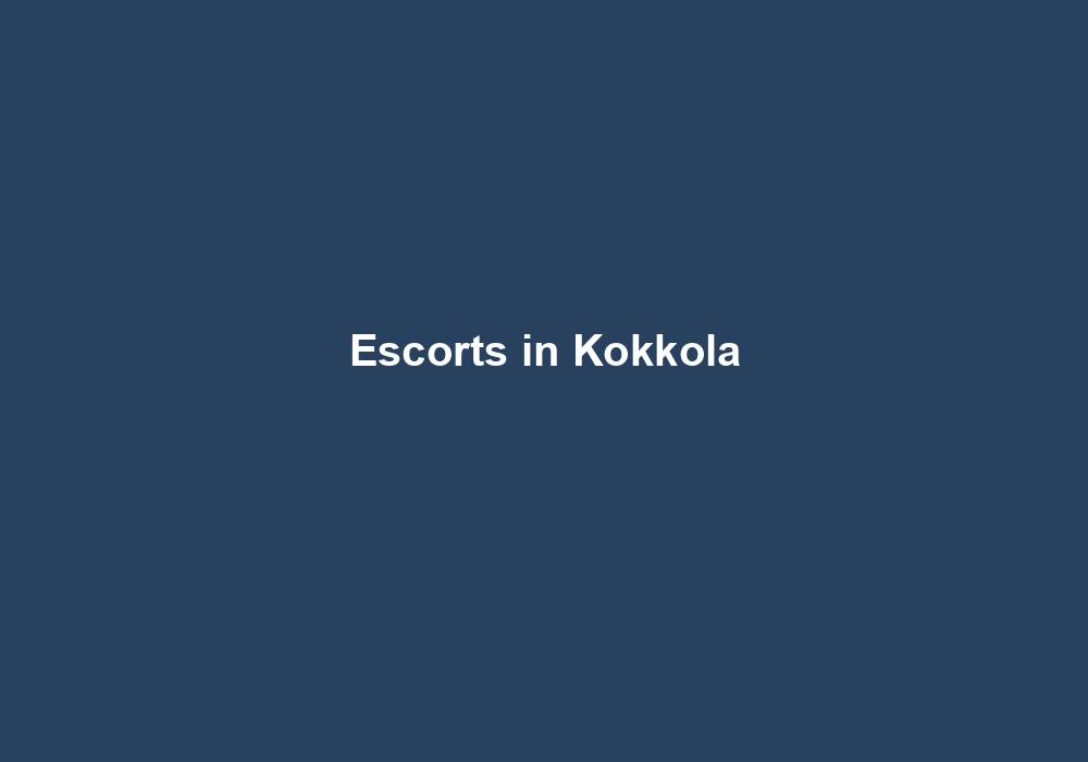 Escorts in Kokkola