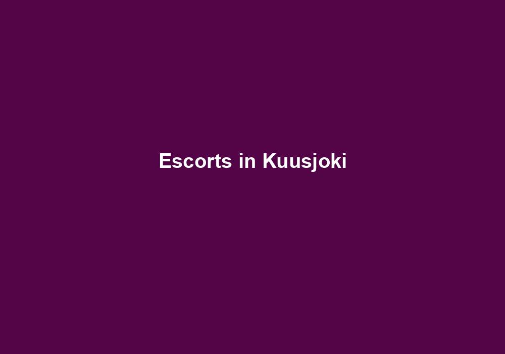 Escorts in Kuusjoki