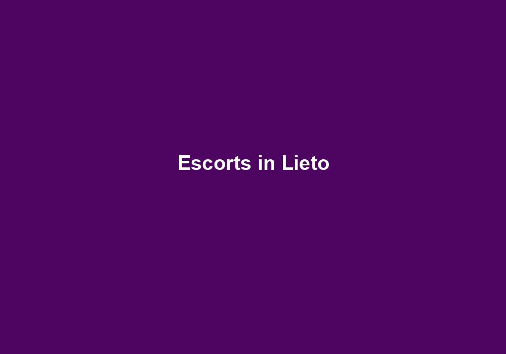 Escorts in Lieto