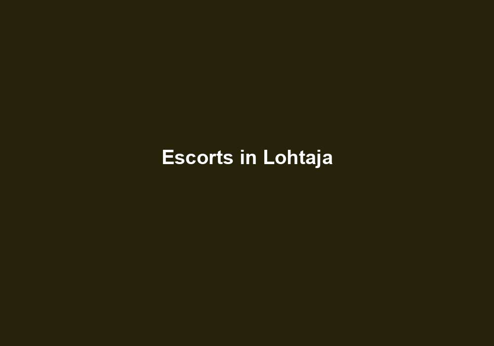 Escorts in Lohtaja
