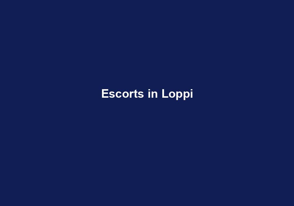 Escorts in Loppi