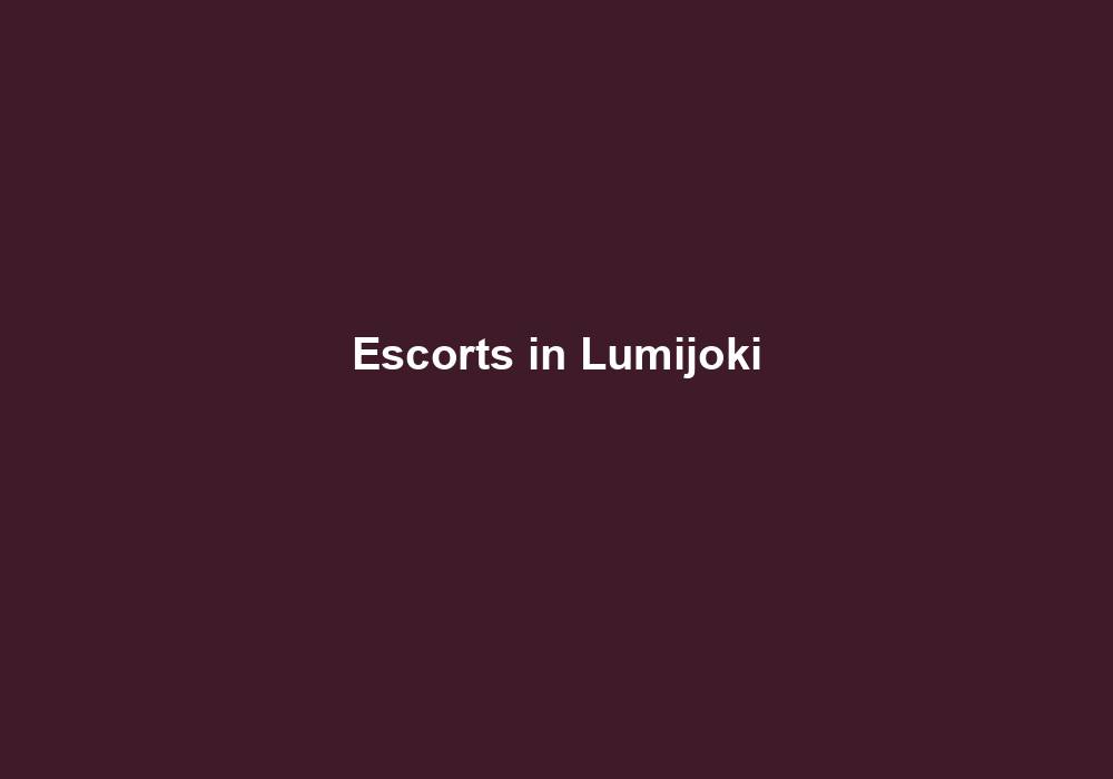 Escorts in Lumijoki