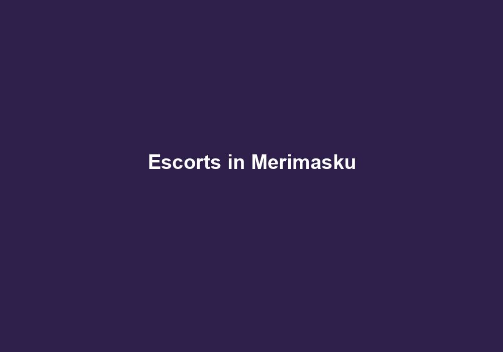 Escorts in Merimasku