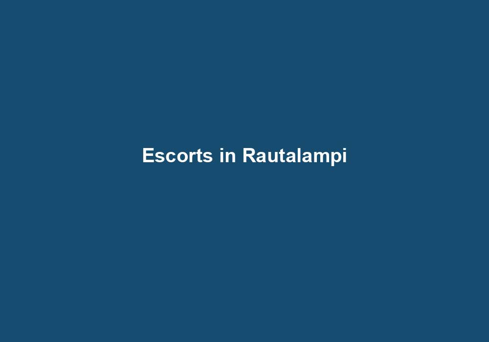 Escorts in Rautalampi