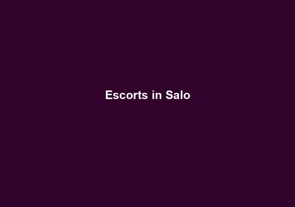 Escorts in Salo