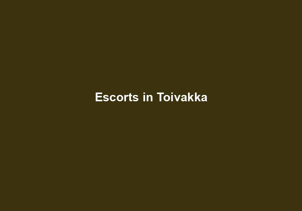 Escorts in Toivakka