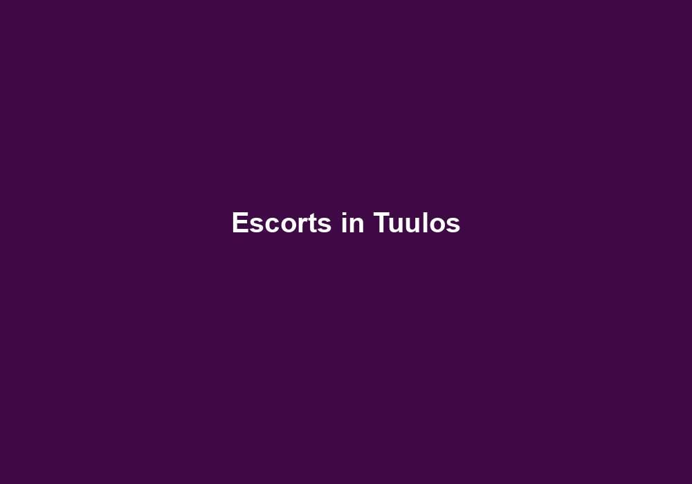 Escorts in Tuulos