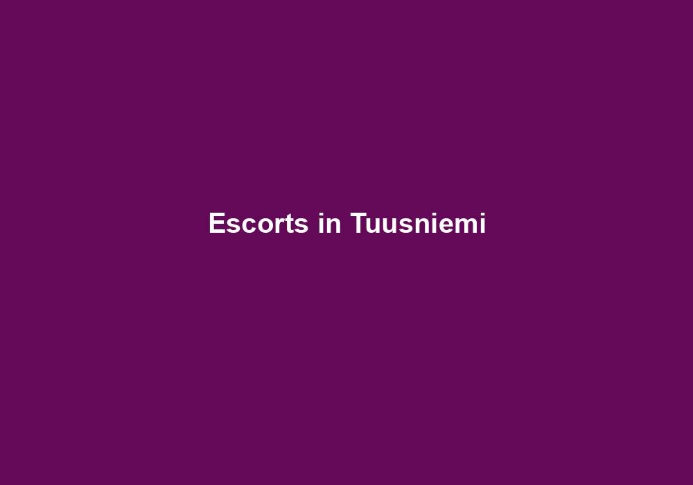 Escorts in Tuusniemi