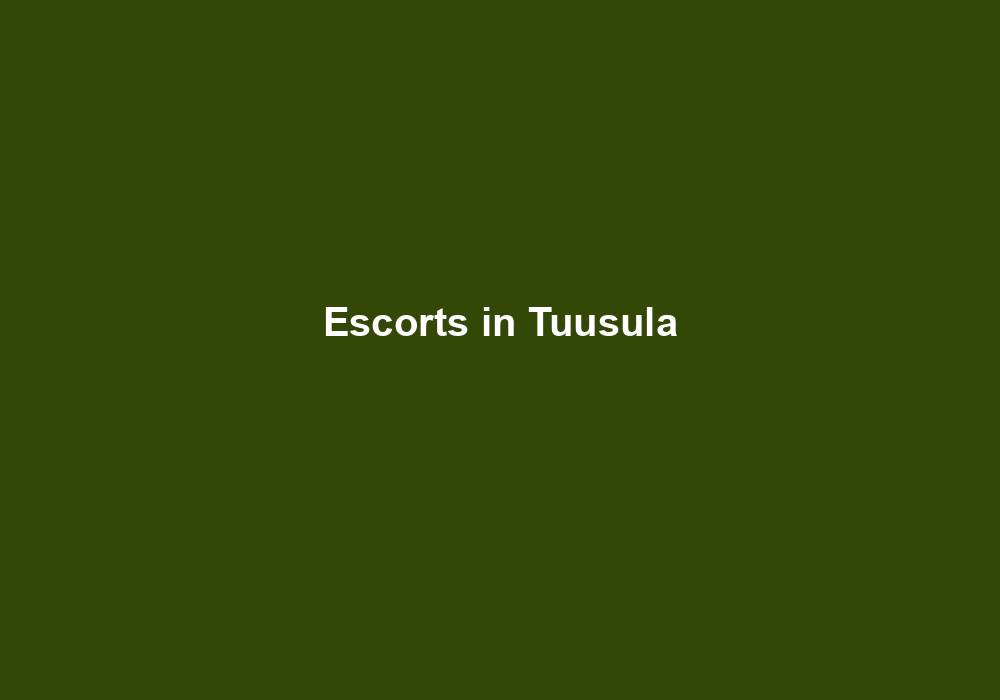 Escorts in Tuusula