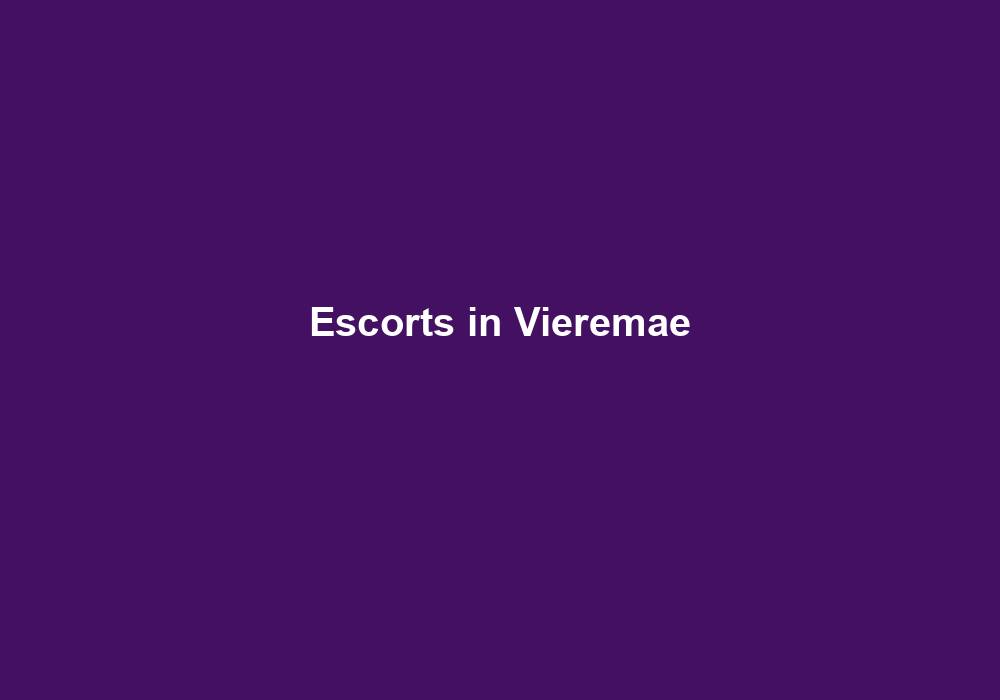 Escorts in Vieremae